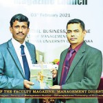 Handingover the Magazine to the VC