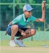 Golf prodigy swings for glory