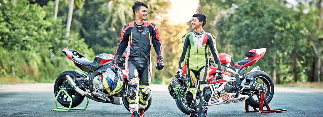 Stephan Fernando, an aspiring rider with international touch