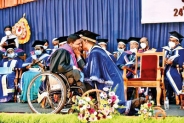 Disability no barrier for academic excellence
