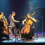 On cello: Mithahasini Ratnayake and Arnelli Nissangaratchchi and on piano: Anagi Gunasekera