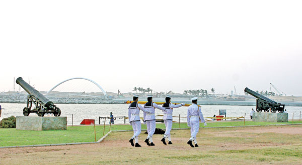Galle Face: Marching to the beat of a daily routine
