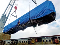 Railway carriages from India