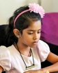 11-year-old Haritha Hansana champion with full score