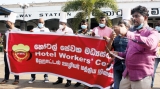 Struggling hotel workers Struggling hotel workers
