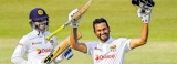 Karunaratne’s maiden double ton lights up gloomy Pallekele