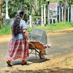 Karuwalagasweva: Hi-tech transport - Pic by Jayarathna Wickramaarachchi