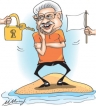 A sinking ship A sinking ship
