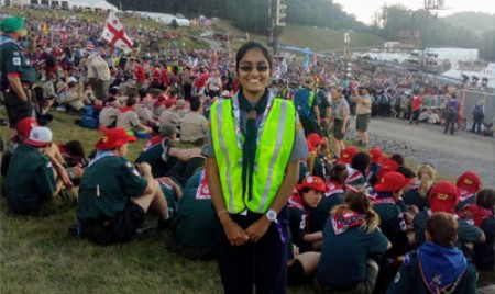 Biomedical student with a passion for scouting wins Baden Powell Award