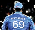 Mathews unavailable for England tour for personal reasons