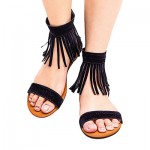 Black-Tassel-Zip-up-Sandals