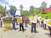 Education unions in protest across the island