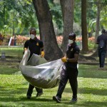 Town Hall: Clean haul- Pix by Eshan Fernando