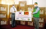 Korea Lanka Hotel  School in support of pandemic situation