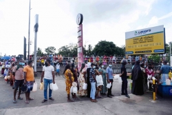 lockdown fuels long queues