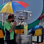 Pettah: Coconut oil bucketload