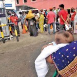 Kotahena: Vistas of queues- Pix by Akila Jayawardena