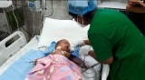 The baby was “almost dead”, but doctors did not give up