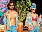 Fashion returns in a burst of  exotic colour