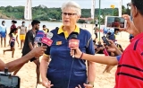 Trincomalee youth introduced to Beach Korfball