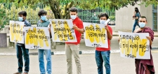 State uni. students demand for academic activities to resume