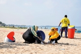Youth come together for beach clean-ups, home gardening and more