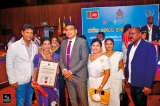 Nita honoured with Kalakeerthi Abhimani Dheshakeerthi title