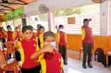 Prefects’ induction ceremony at Karunaratne Buddhist Primary College