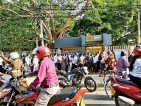 Student unions protest at Jaffna campus