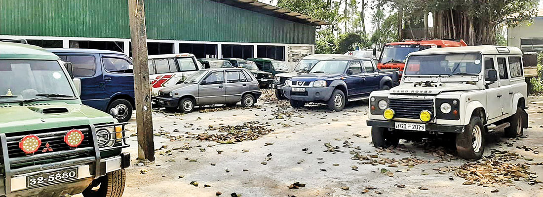 4,800 state vehicles headed for overhaul or the waste yard