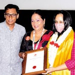 Yasodara Kariyawasam receiving special Jury Mention