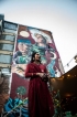 Bringing her fearless murals to Colombo