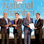 Receiving award for the CSR by the AAT President and CEO