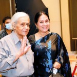 Arthur U Amerasena and Sriyani Amerasena at the Muhurath ceremony of Maya Jaala