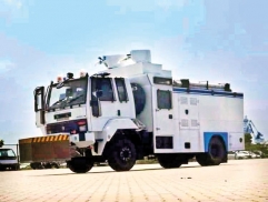 White water cannon truck not for Lanka