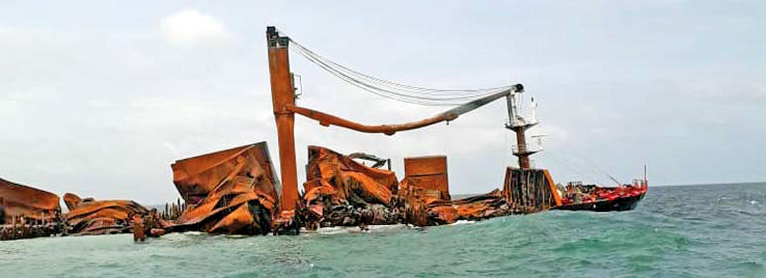 Monsoon blows away Feb deadline to remove X-Press Pearl wreck