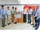 AAUP Colombo Chapter donates medical consumables