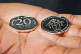 New 20 rupee coins