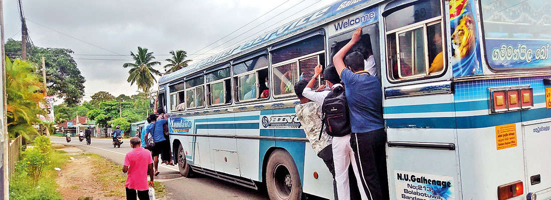 Passengers in a tight spot due to the fuel crisis; fewer buses on the roads