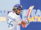 Chandimal shines  on bowlers’ day