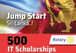 Jump Start Sri Lanka : 500 ICT Scholarships by Rotary