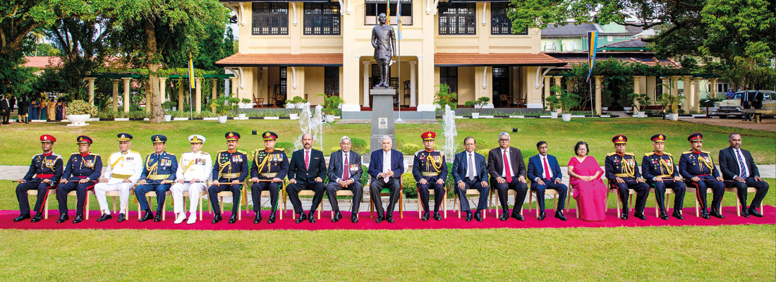 National Defence University Hailed With President’s And University Colours