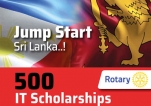 Jump Start Sri Lanka : 500 ICT Scholarships by Rotary