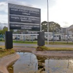Ratmalana- Unhealthy pool: A muck-filled pond near the airport