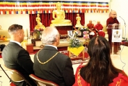 London Buddhist Vihara holds service for late Queen and to bless new King