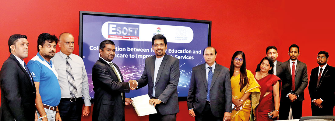 ESOFT Metro Campus and Melsta Hospitals inked MoU for the Future of Bio Medical Engineering