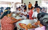 Teachers sponsor a meal for Children’s day