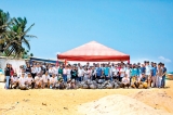 Beach cleanup FOR World Tourism Day