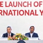 Left to right: Dr. Hasuli Perera, Head of APIIT Business School and Foundation Programmes, Mr. Gamindu Hemachandra, Chief Academic Officer of APIIT, Mr. Bandula Egodage, Chairman of APIIT, and Dr. Chathura Warnasuriya, Head of APIIT Law School. 