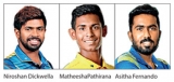 Sri Lanka call up Dickwella, Pathirana and Asitha Fernando as injury cover